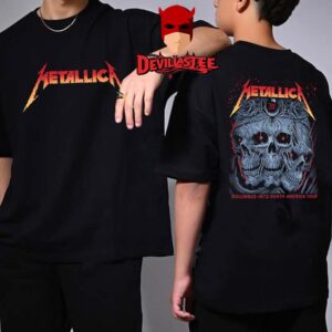 Metallica Columbus 2025 M72 Sonic Temple North America Tour Two Sided Unisex T-Shirt