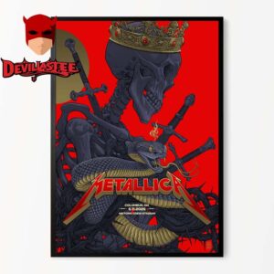 Metallica Columbus 2025 Sonic Temple Historic Crew Stadium OH On May 11th M72 North American Tour Home Decor Poster Canvas