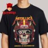 Metallica M72 Landover Washington DC 2025 Northwest Stadium Maryland On May 28th North American Tour Two Sided T-Shirt