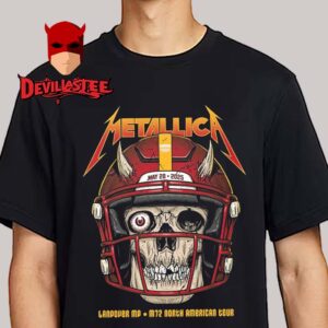 Metallica M72 Landover Washington DC 2025 Northwest Stadium Maryland On May 28th North American Tour Unisex T-Shirt