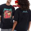 Metallica M72 Philly Philadelphia 2025 Lincoln Financial Field On May 23rd North American Tour Two Sided T-Shirt