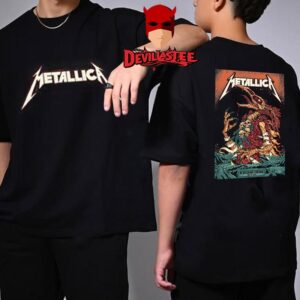 Metallica M72 Virginia 2025 Lane Stadium Blackburg On May 7th  North American Tour Two  Sided T-Shirt Hoodie Sweater