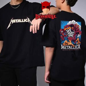 Metallica M72 Virginia Blackburg 2025 Lane Stadium On May 7th North American Tour Two Sided Classic T-Shirt