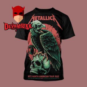Metallica Philadelphia May 2025 Lincoln Financial Field M72 Philly North American Tour All Over Print T-Shirt