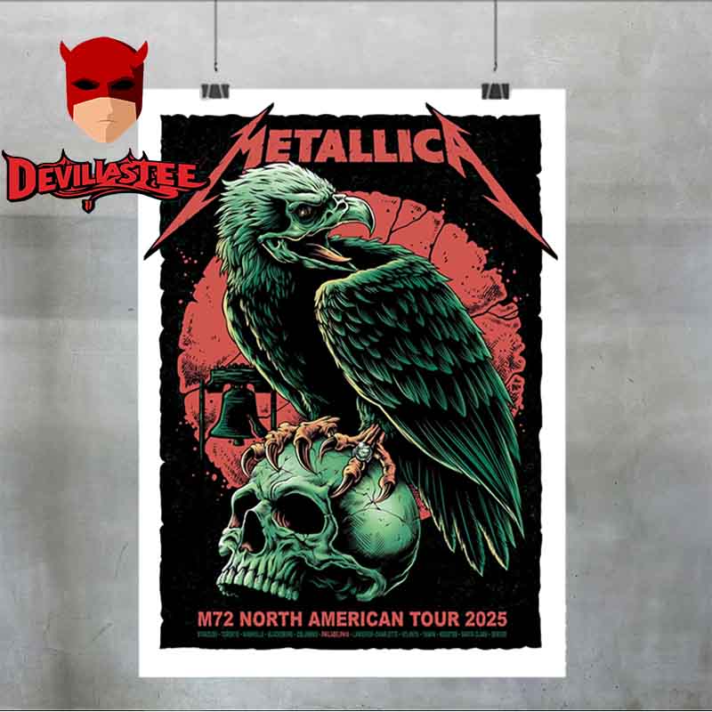 Metallica Philadelphia May 2025 Lincoln Financial Field M72 Philly North American Tour Home Decor Poster Canvas Metallica Philadelphia May 2025 Lincoln Financial Field M72 Philly North American Tour Home Decor Poster Canvas