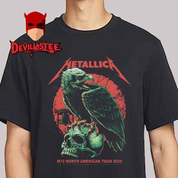 Metallica Philadelphia May 2025 Lincoln Financial Field M72 Philly North American Tour Unisex T-Shirt