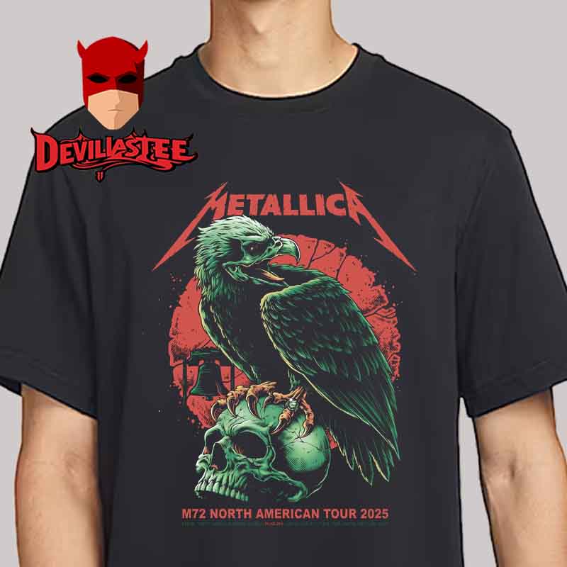 Metallica Philadelphia May 2025 Lincoln Financial Field M72 Philly North American Tour Unisex T-Shirt Metallica Philadelphia May 2025 Lincoln Financial Field M72 Philly North American Tour Unisex T-Shirt