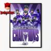 Minnesota Frost PWHL Walter Cup Champions 2025 Back To Back Home Decor Poster Canvas