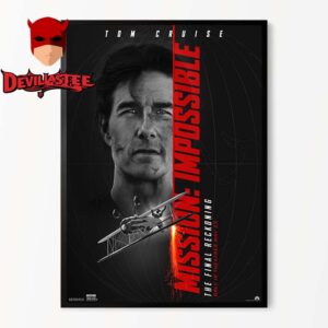 Mission Impossible The Final Reckoning Release In Theaters May 23th Home Decor Poster Canvas