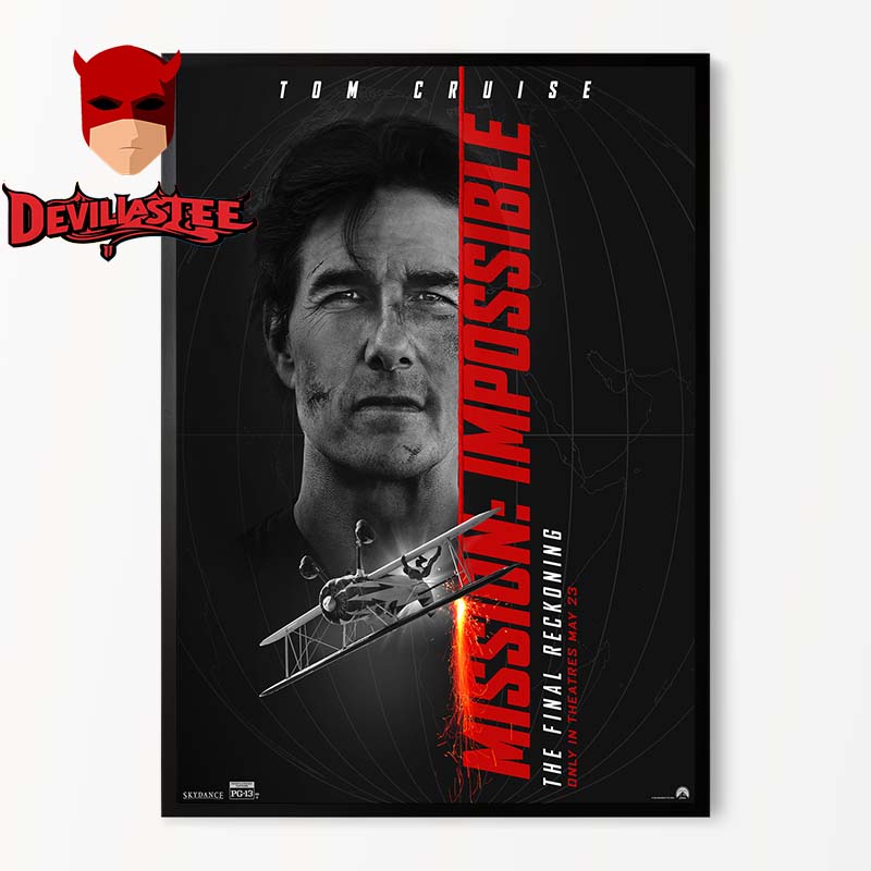 Mission Impossible The Final Reckoning Release In Theaters May 23th Home Decor Poster Canvas Mission Impossible The Final Reckoning Release In Theaters May 23th Home Decor Poster Canvas