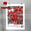 Mohamed Salah Footballer Of The Year Liverpool FC 2024 2025 Season Home Decor Poster Canvas