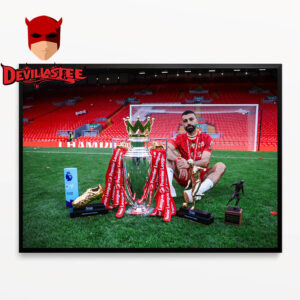 Mohamed Salah Golden Boot Premier League Champions 2025 Playmaker Award Player Of The Season Home Decor Poster Canvas