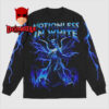 Motionless In White Synthetic Love All Over Print Long Sleeve Crewneck