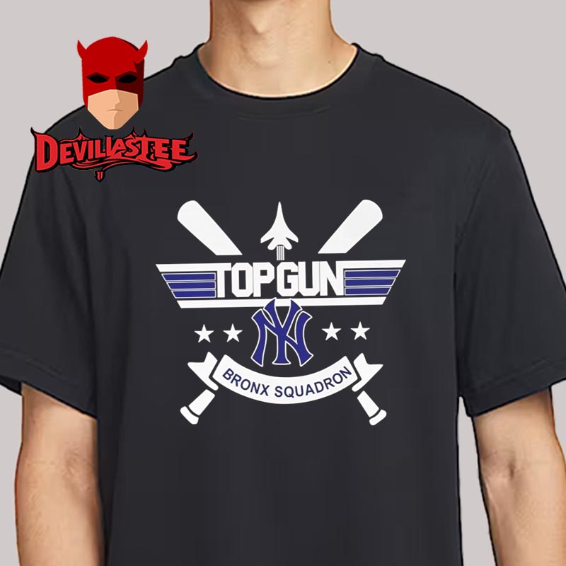New York Yankees Top Gun Bronx Squadron Unisex T-Shirt New York Yankees Top Gun Bronx Squadron Unisex T-Shirt