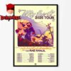 Baroness Red And Blue 2025 Tour Dates Home Decor Poster Canvas