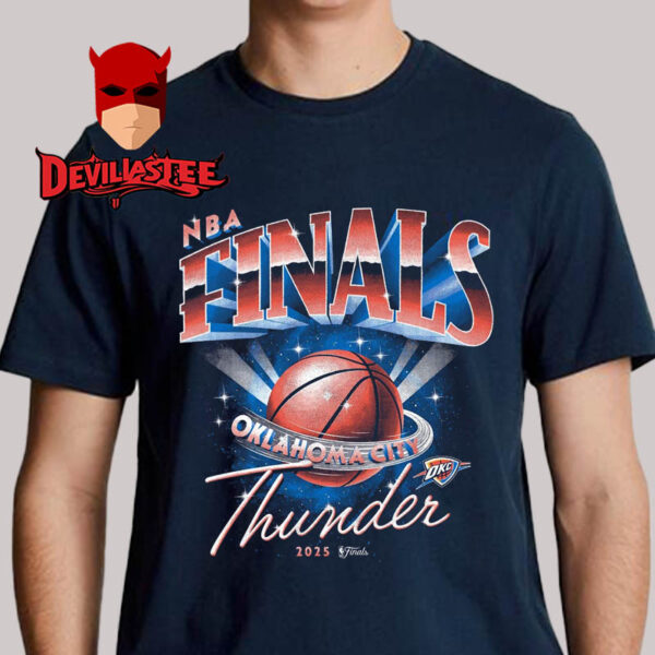 OKC Thunder 2025 NBA Finals Space Unisex T-Shirt