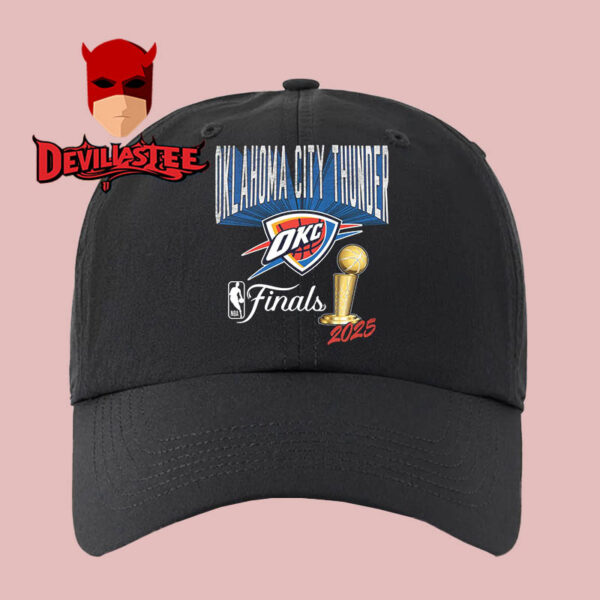 OKC Thunder 2025 NBA Finals Statement Classic Hat Cap Snapback