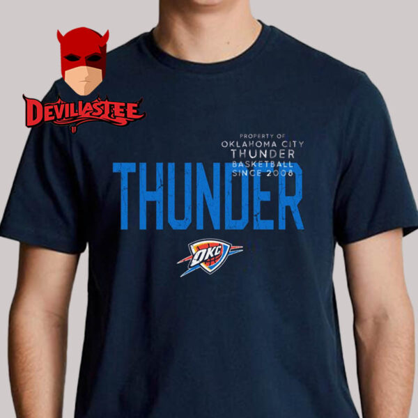 OKC Thunder 2025 Sportique Distressed Unisex T-Shirt