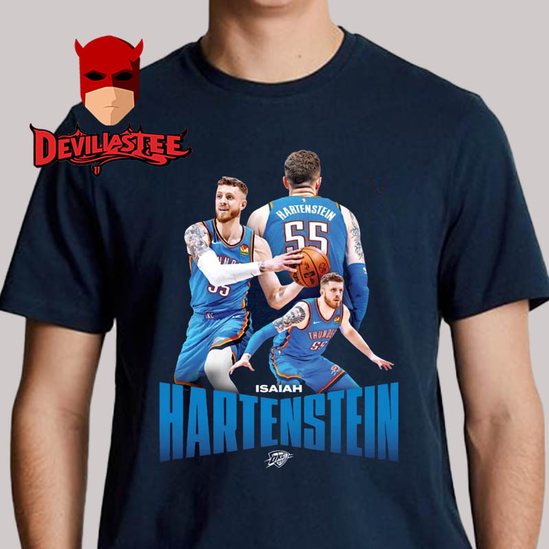 OKC Thunder Isaiah Hartenstein 2025 Player Series Unisex T-Shirt OKC Thunder Isaiah Hartenstein 2025 Player Series Unisex T-Shirt