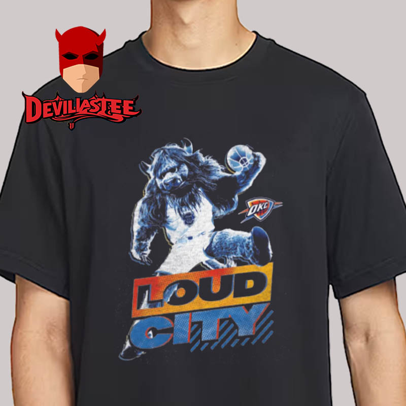 OKC Thunder Rumble Loud City Unisex T-Shirt OKC Thunder Rumble Loud City Unisex T-Shirt