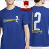 OKC Thunder 2025 NBA Playoff Grid Two Sided T-Shirt