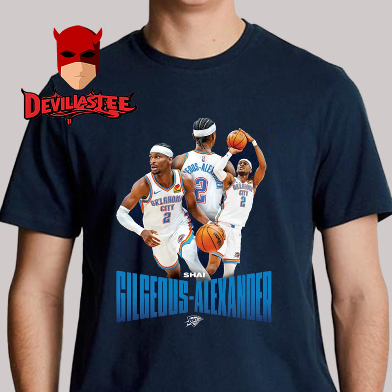 OKC Thunder Shai Gilgeous Alexander 2025 Player Series Unisex T-Shirt OKC Thunder Shai Gilgeous Alexander 2025 Player Series Unisex T-Shirt