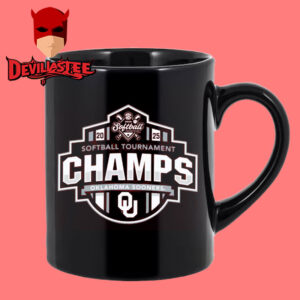Oklahoma Sooners 2025 SEC Softball Conference Tournament Champions Ceramic Mug Cup