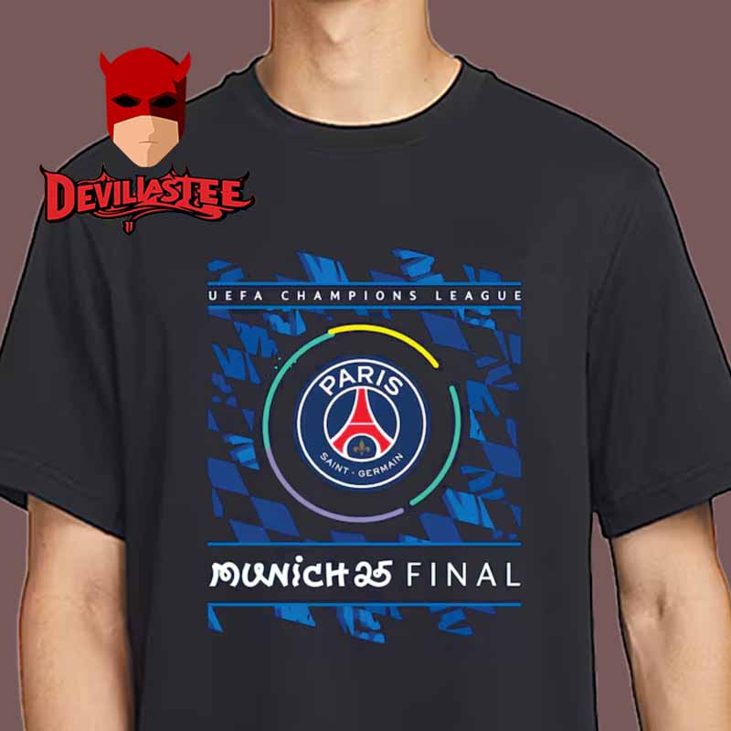 Paris Saint-Germain UEFA Champions League Final 2025 Unisex T-Shirt Paris Saint-Germain UEFA Champions League Final 2025 Unisex T-Shirt