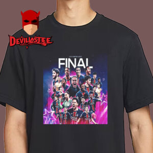 Paris Saint-Germain UEFA Champions League Final Munich 2025 Unisex T-Shirt