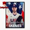 Paul Skenes Team USA 2026 World Baseball Classic Home Decor Poster Canvas