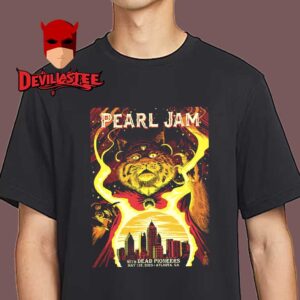 Pearl Jam Atlanta GA 2025 State Farm Arena On May 1st Classic T-Shirt