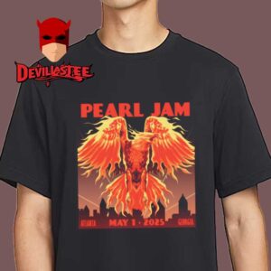 Pearl Jam Atlanta GA 2025 State Farm Arena On May 1st Unisex T-Shirt