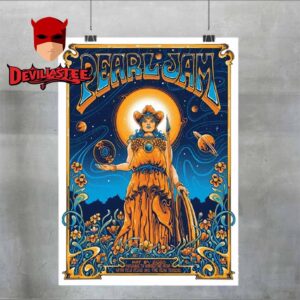 Pearl Jam Bridgestone Arena Nashville 2025 TN On May 8th Home Decor Poster Canvas