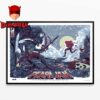 ACDC Landover MD 2025 Northwest Stadium On May 12th Pwr Up Tour Home Decor Poster Canvas