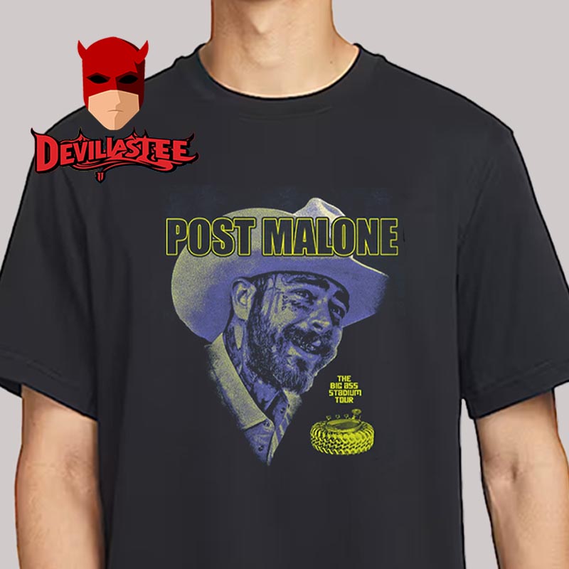 Post Malone Big Ass Stadium Tour Tank Top Unisex T-Shirt Post Malone Big Ass Stadium Tour Tank Top Unisex T-Shirt