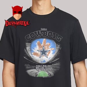 Post Malone X Dallas Cowboys Stadium May 9th 2025 Unisex T-Shirt