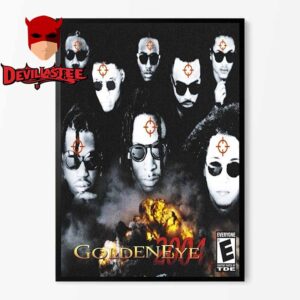 Ray Vaughn Golden Eye Single Cover Home Decor Poster Canvas