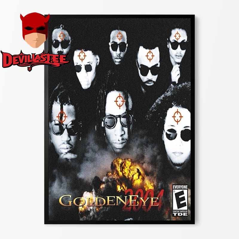 Ray Vaughn Golden Eye Single Cover Home Decor Poster Canvas Ray Vaughn Golden Eye Single Cover Home Decor Poster Canvas
