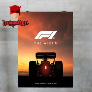 Rose Messy F1 The Album Cover Music From F1 Movie Home Decor Poster Canvas