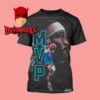 Shai Gilgeous Alexander OKC 2025 NBA MVP Most Valuable Player All Over Print T-Shirt
