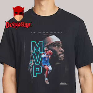SGA MVP Shai Gilgeous Alexander OKC NBA MVP 2025 Most Valuable Player Unisex T-Shirt