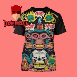 Sessanta Tampa FL 2025 MIDFLORIDA Credit Union Amphitheater On May 8th All Over Print T-Shirt