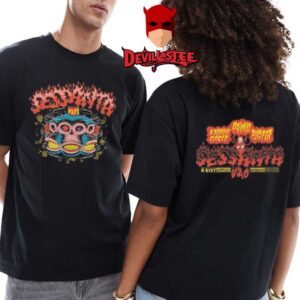 Sessanta Tampa FL 2025 MIDFLORIDA Credit Union Amphitheater Two Sided T-Shirt