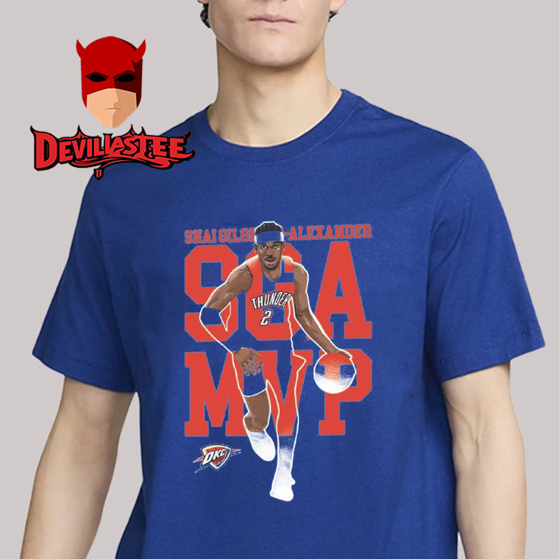 Shai Gilgeous Alexander 2025 NBA MVP Unisex T-Shirt Shai Gilgeous Alexander 2025 NBA MVP Unisex T-Shirt