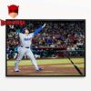 Shohei Ohtani Los Angeles Dodgers vs Arizona Diamondbacks MLB 2025 Season Three Home Run Home Decor Poster Canvas
