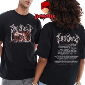 Sonic Temple 2025 Columbus OH Dark Devine Lineup Two Sided T-Shirt