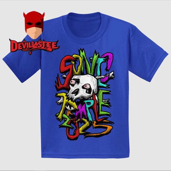 Sonic Temple 2025 Columbus OH Fractured Unisex T-Shirt