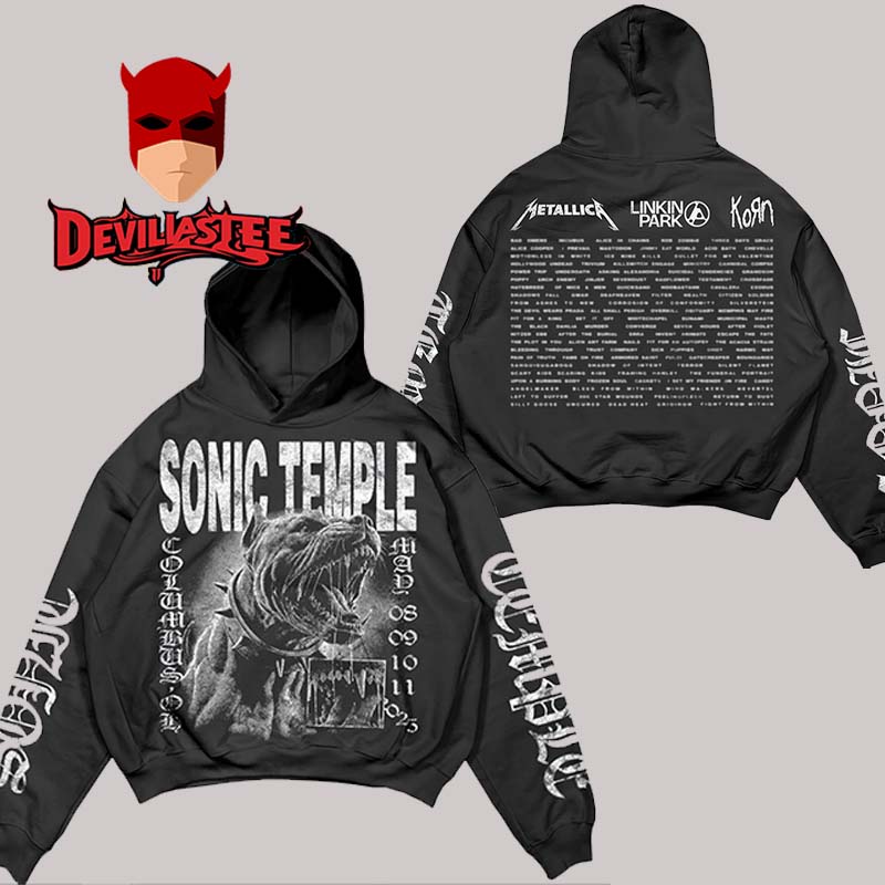 Sonic Temple 2025 Columbus OH Rabid All Over Print Hoodie Sonic Temple 2025 Columbus OH Rabid All Over Print Hoodie