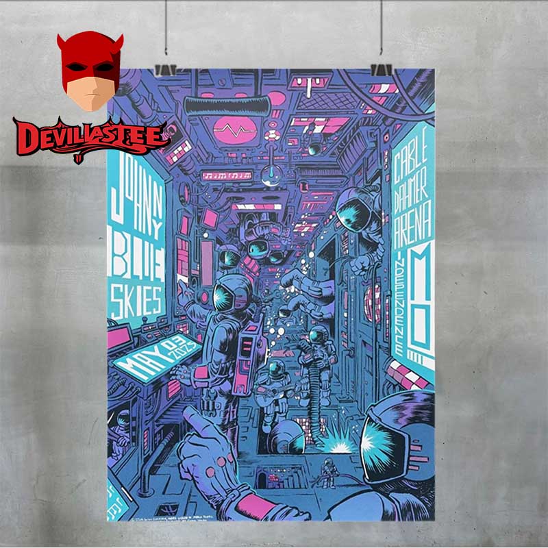 Sturgill Simpson aka Johnny Blue Skies Independence MO 2025 Cable Dahmer Arena On May 3rd Home Decor Poster Canvas Sturgill Simpson aka Johnny Blue Skies Independence MO 2025 Cable Dahmer Arena On May 3rd Home Decor Poster Canvas