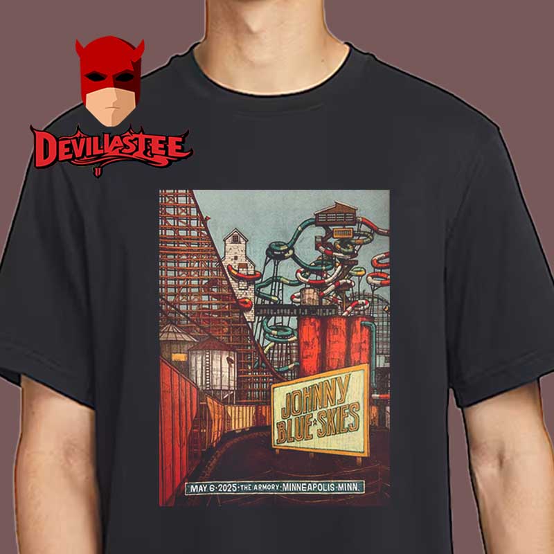 Sturgill Simpson aka Johnny Blue Skies Minneapolis 2025 The Armory On May 6th Unisex T-Shirt Sturgill Simpson aka Johnny Blue Skies Minneapolis 2025 The Armory On May 6th Unisex T-Shirt